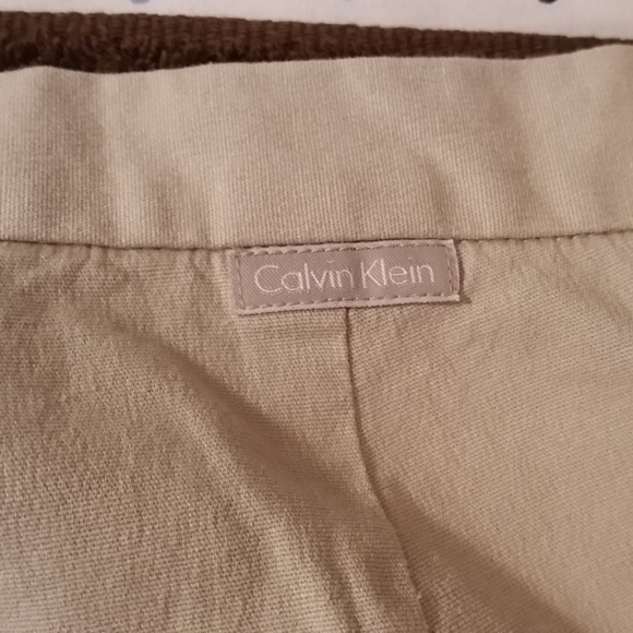 Calvin Klein Capri Pants Tan Size:8 - Picture 5 of 7